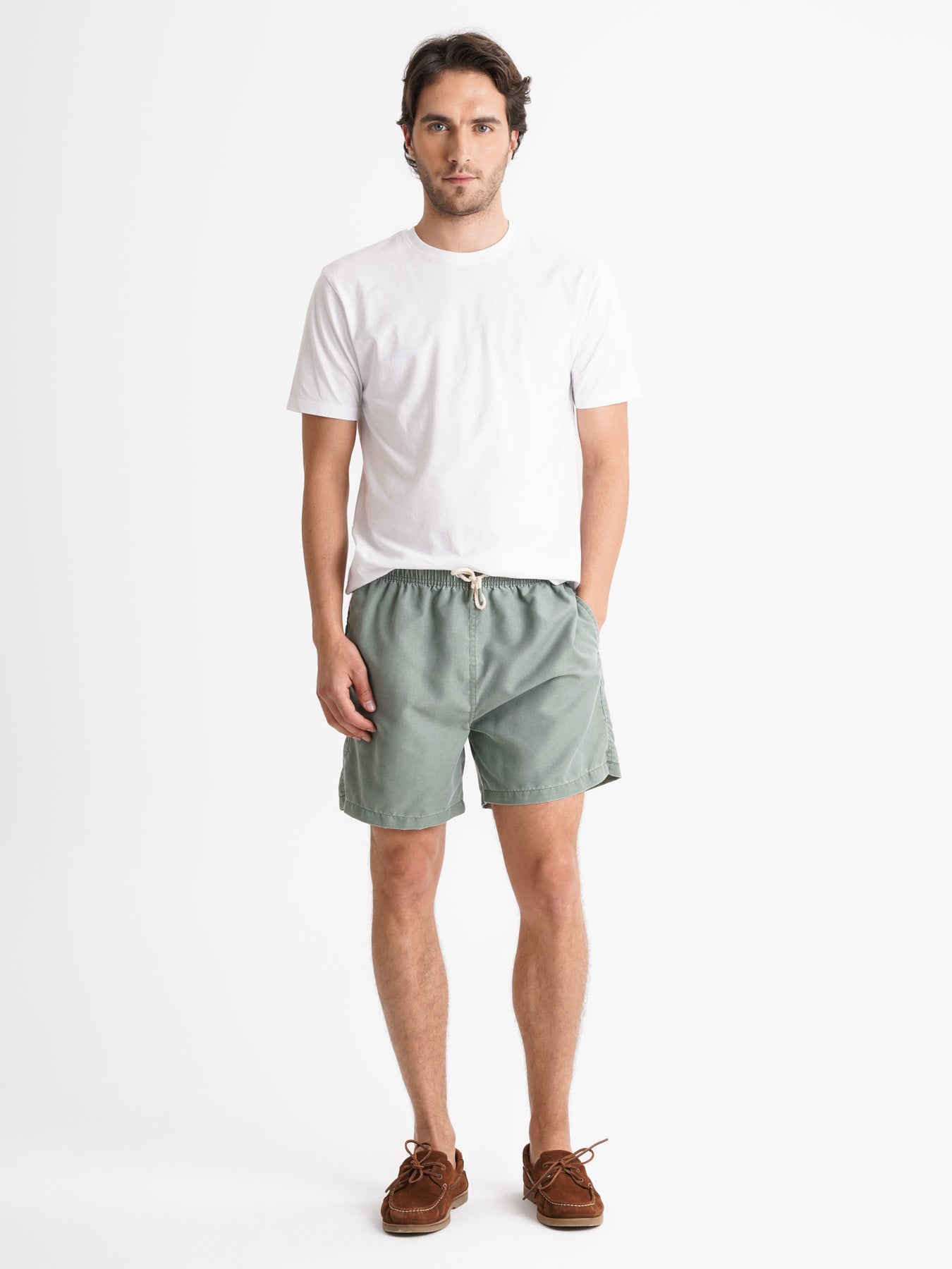 Fato de Banho Clássico Verde Mr. Blue