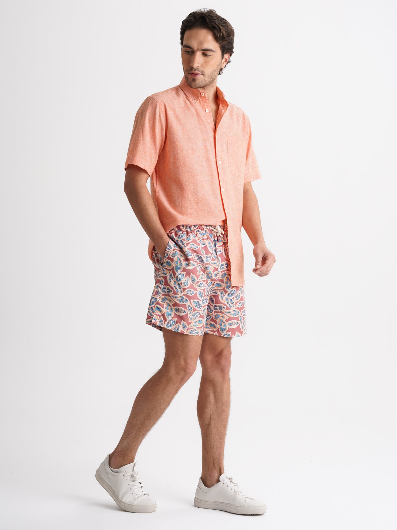 Fato de Banho Clássico Rosa Mr. Blue