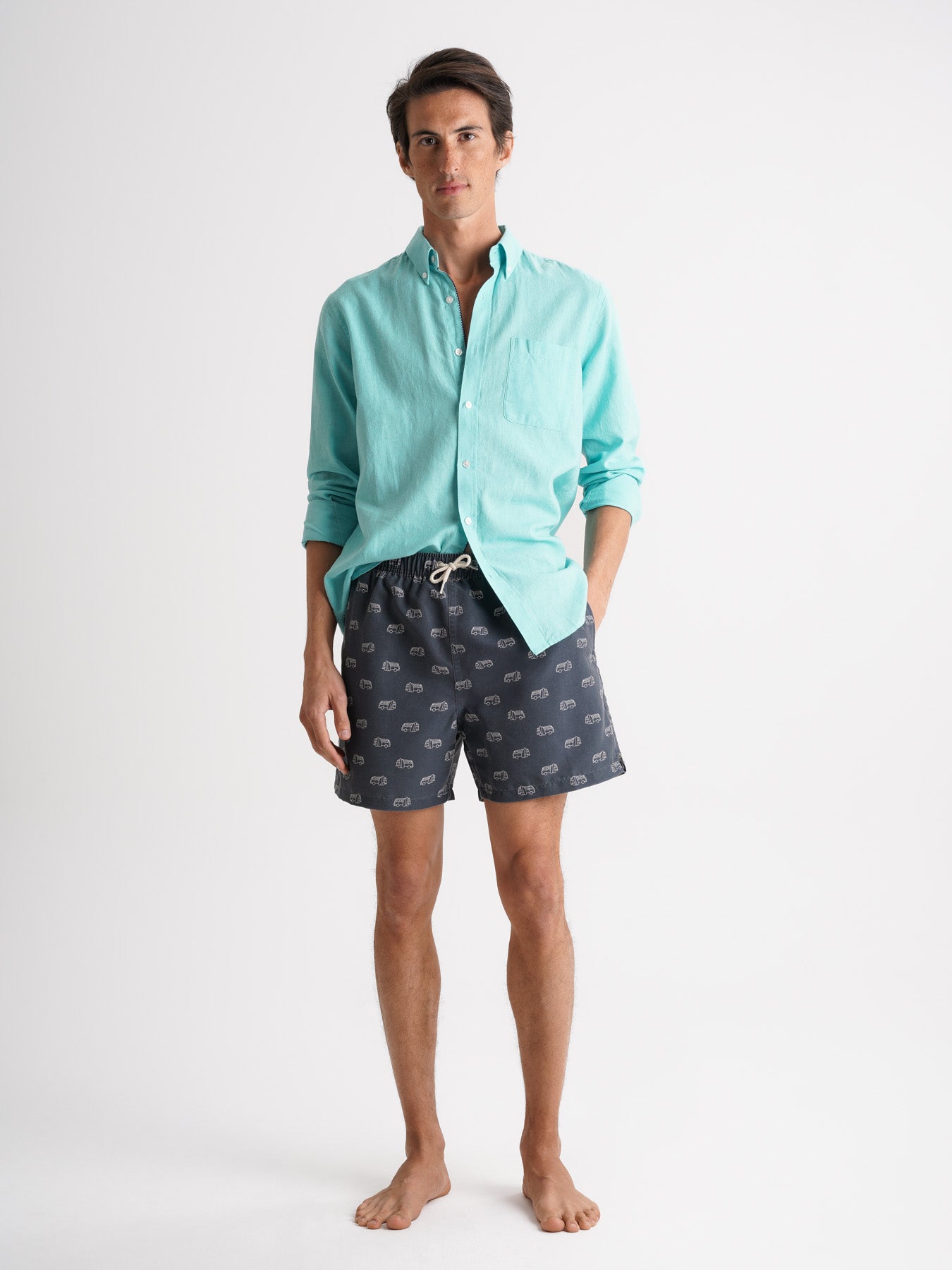 Fato de Banho Clássico Azul Mr. Blue