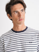 Mr. Blue Camiseta 100% Algodón Azul