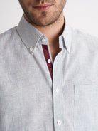 Camisa Regular Fit Oxford Azul Mr. Blue