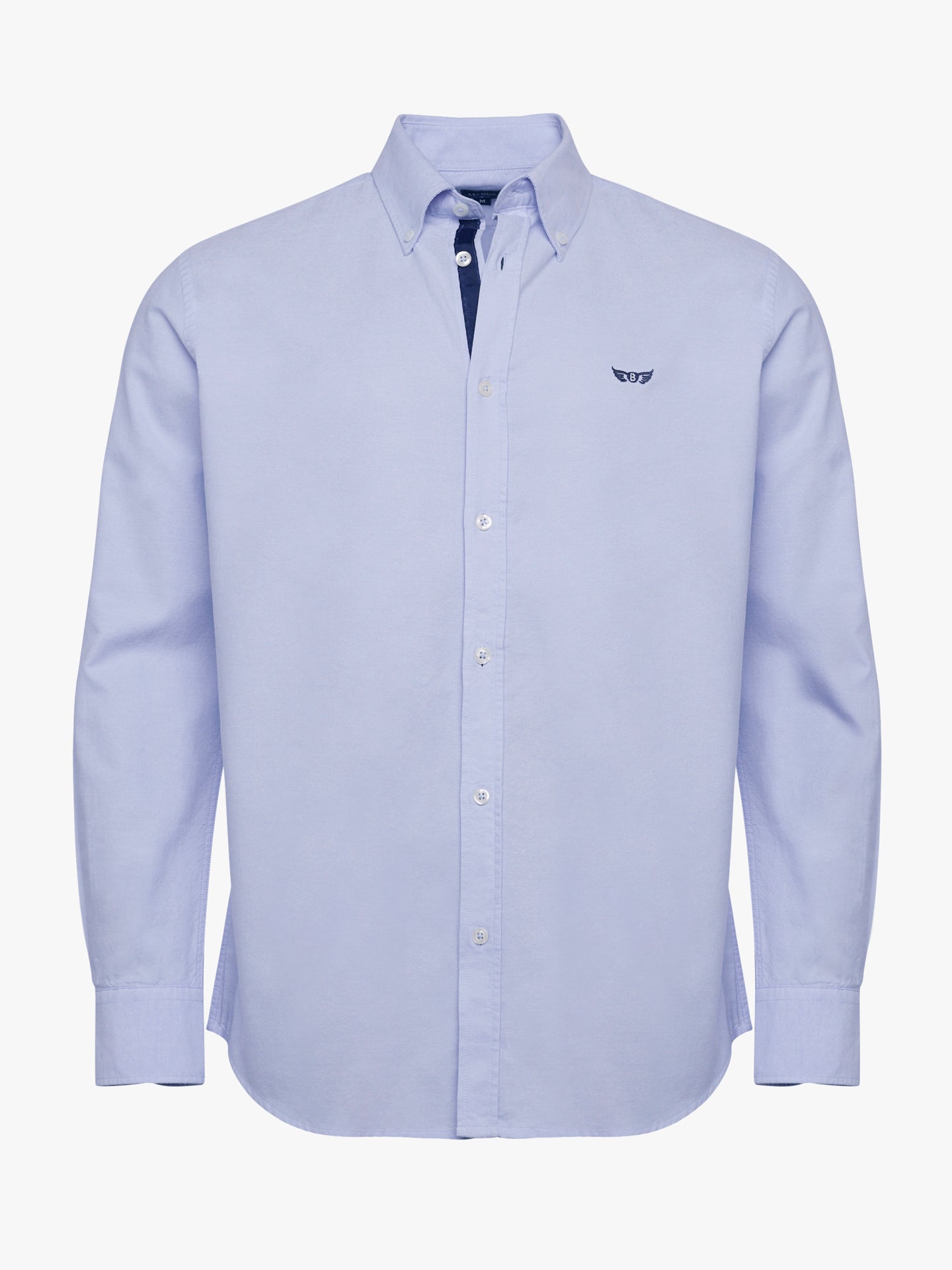 Camisa Regular Fit Oxford Azul Mr. Blue