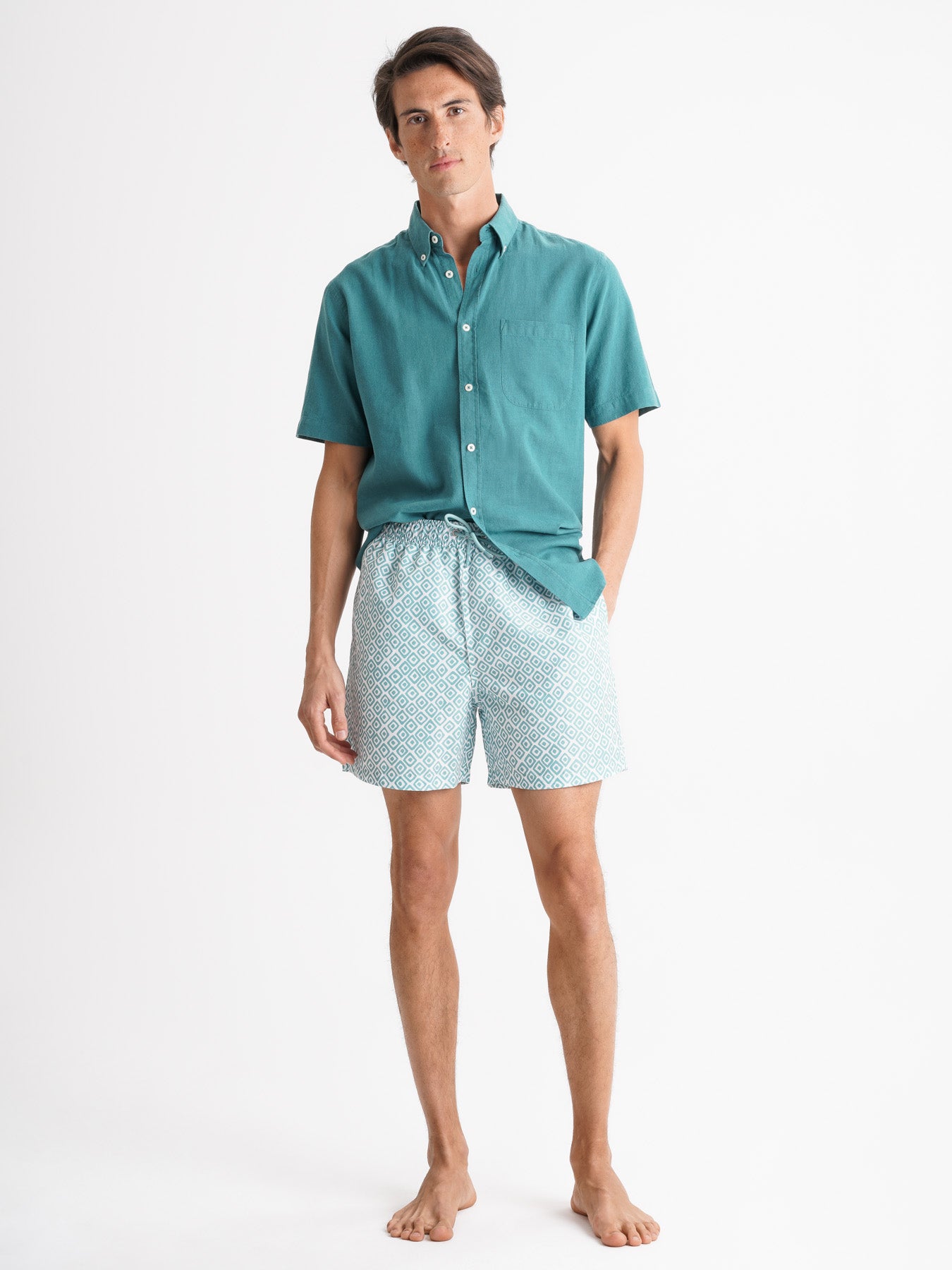 Fato de Banho Clássico Azul Mr. Blue