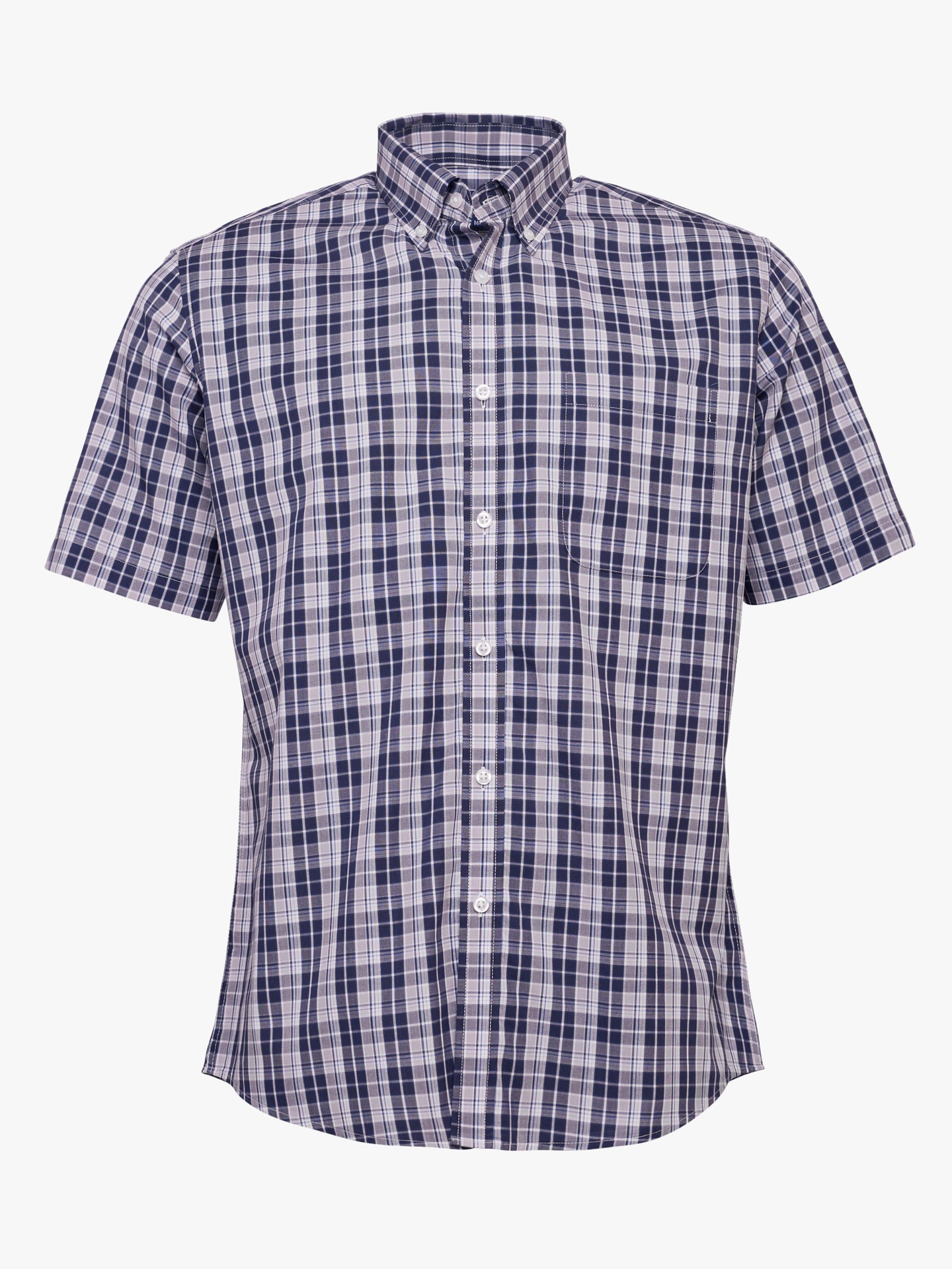 Camisa Regular Fit Popeline Azul Mr. Blue