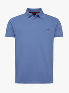 Polo Regular Fit Piquet Azul Mr. Blue